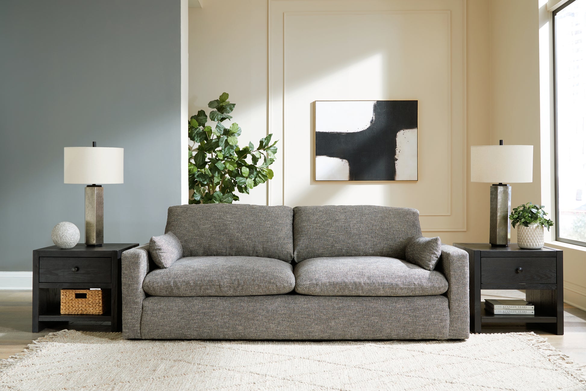 Ocala Furniture Outlet - Ashley Furniture - Dramatic Living Room - Sofa / Granite - 1170238