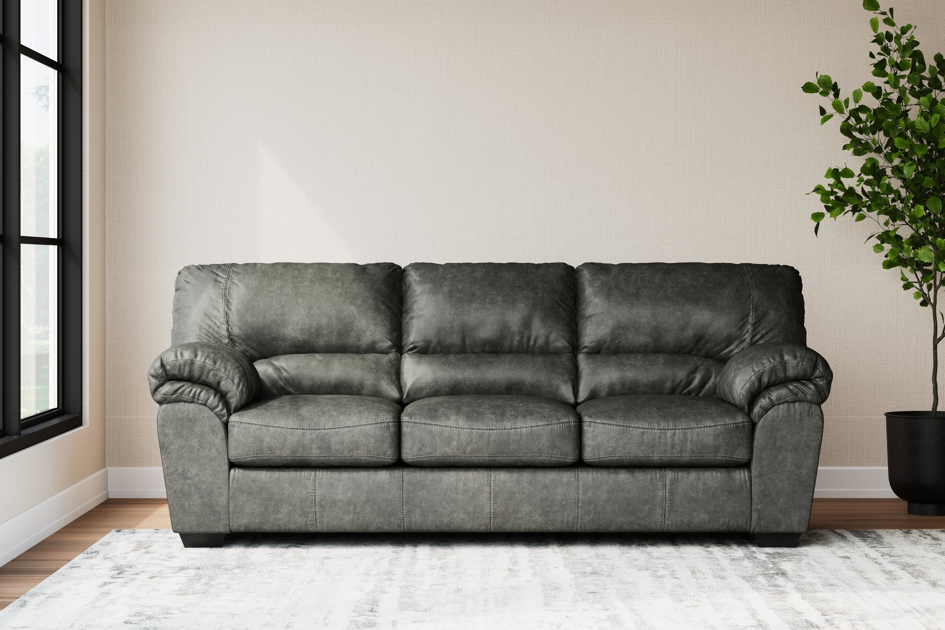 Ocala Furniture Outlet - Ashley Furniture - Bladen Living Room - Sofa / Slate - 1202138