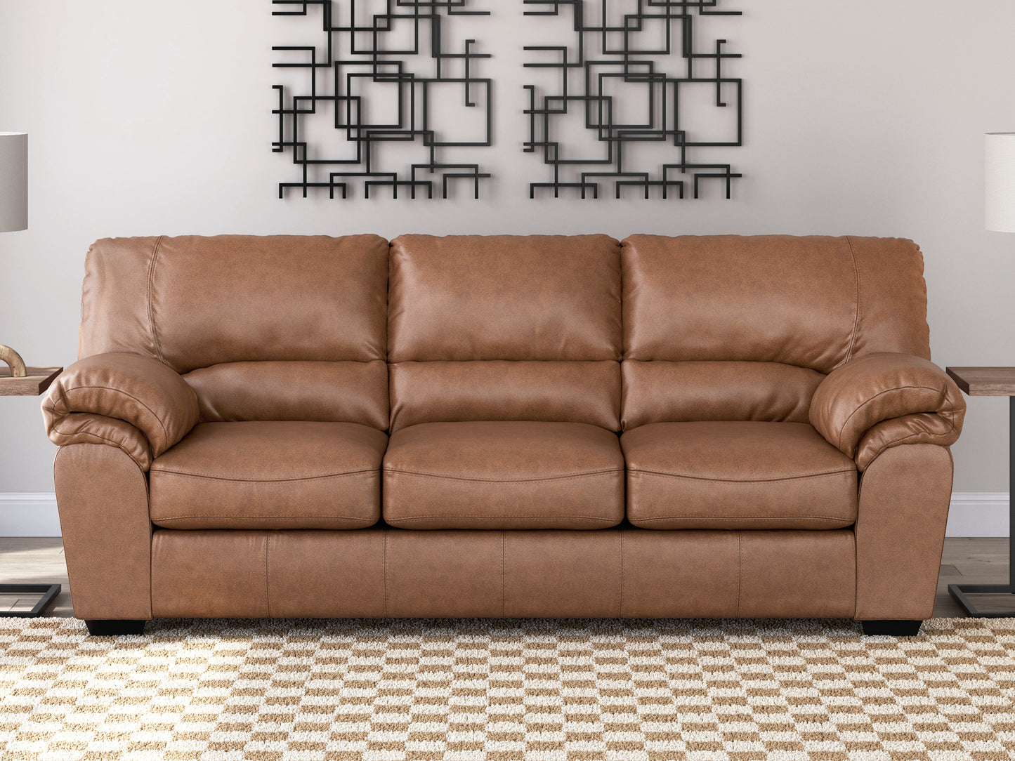 Ocala Furniture Outlet - Ashley Furniture - WillowBend Living Room - Sofa / Caramel - PC2770438