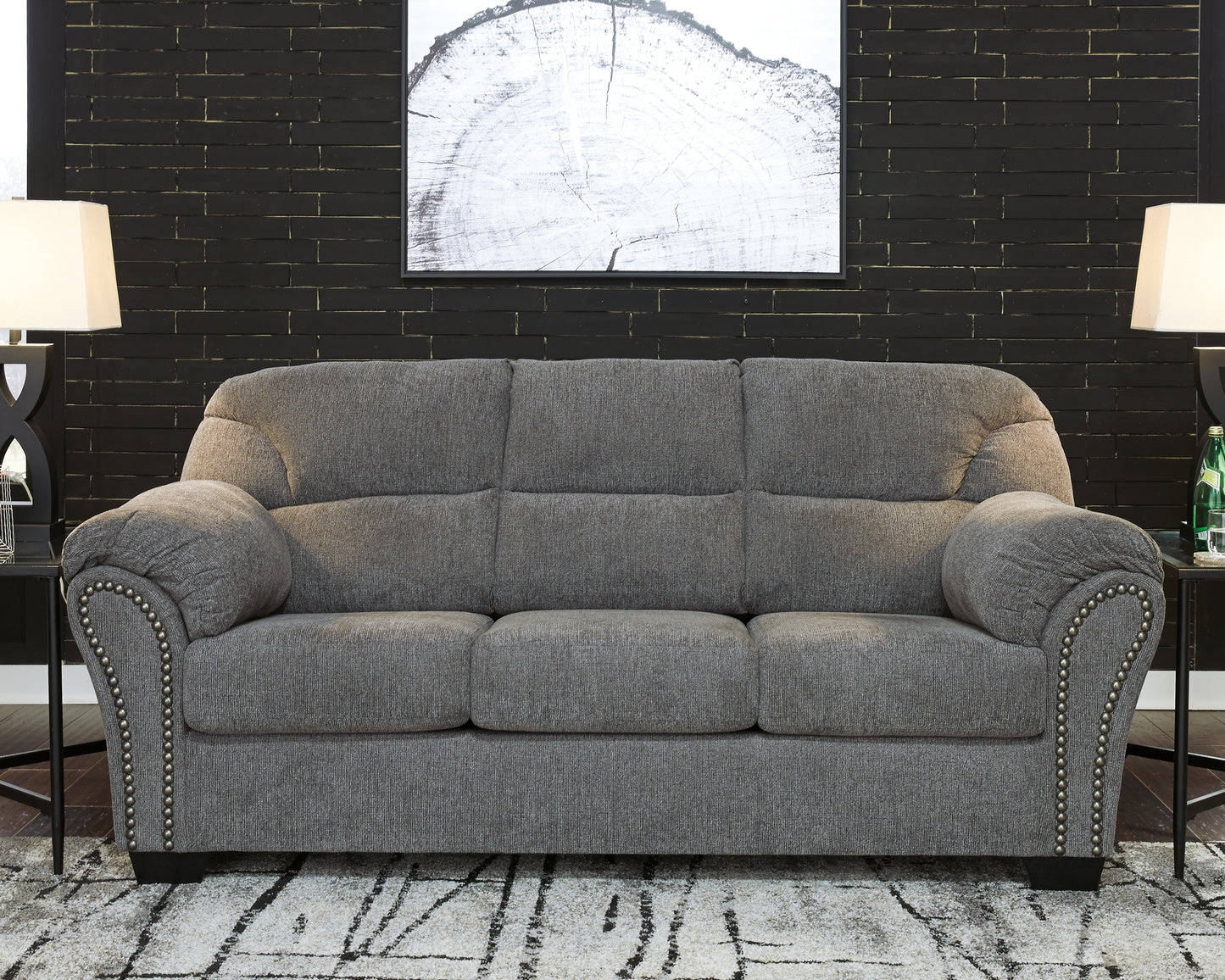 Ocala Furniture Outlet - Ashley Furniture - Allmaxx Living Room - Sofa / Pewter - 2810538