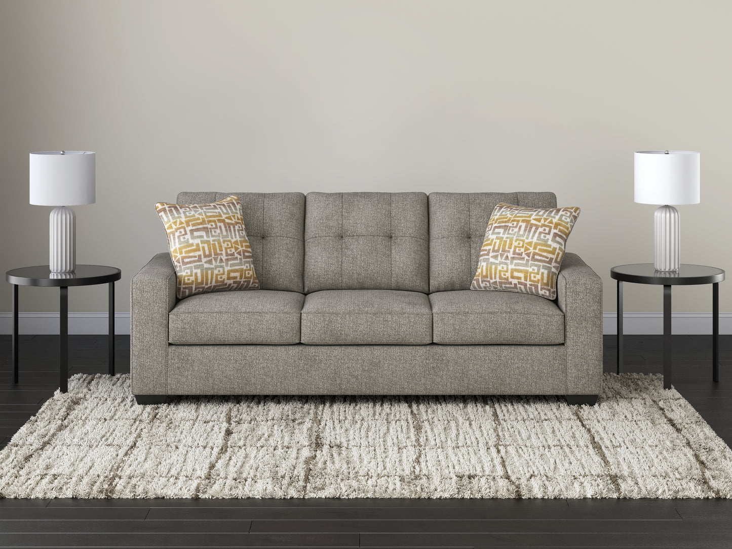 Ocala Furniture Outlet - Ashley Furniture - Larimer Living Room - Sofa / Iron - PC2920438