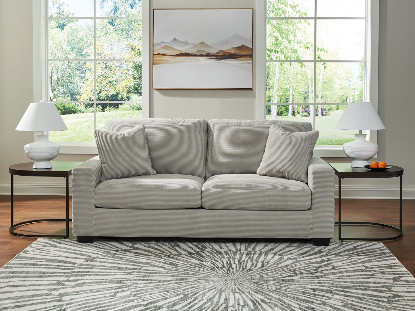 Ocala Furniture Outlet - Ashley Furniture - Greenbriar Living Room - Sofa / Smoke - PC3200538