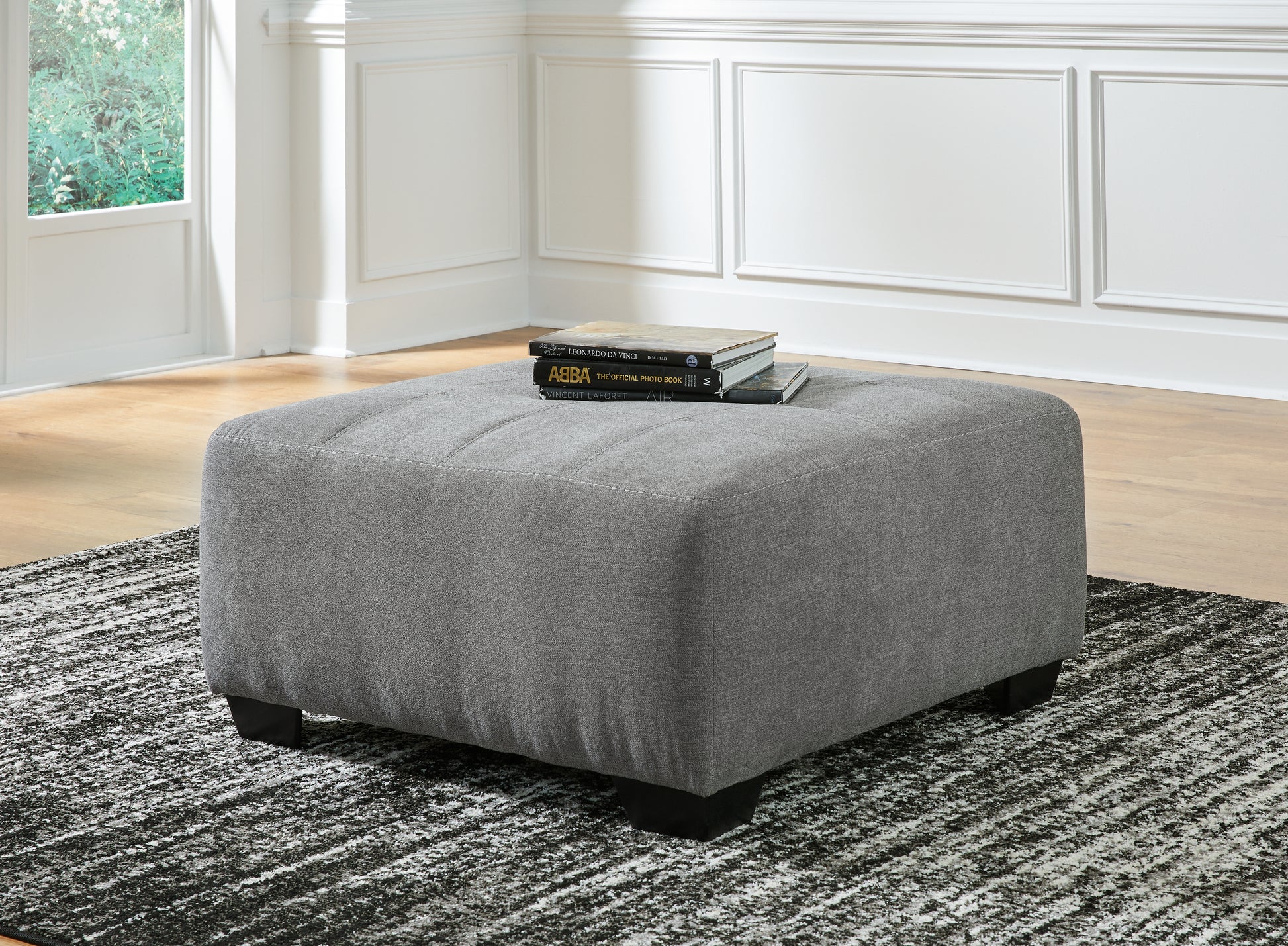 Ocala Furniture Outlet - Ashley Furniture - Birkdale Court Living Room - Oversized Accent Ottoman / Gray - 3240208