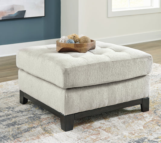 Ocala Furniture Outlet - Ashley Furniture - Maxon Place Living Room - Oversized Accent Ottoman / Navy - 3300308