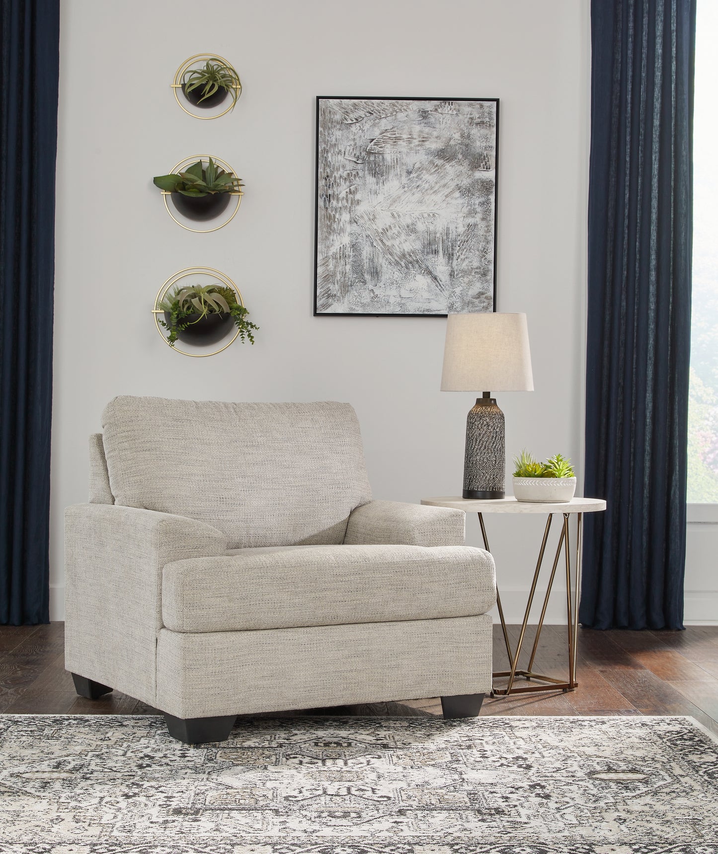 Ocala Furniture Outlet - Ashley Furniture - Vayda Living Room - Chair / Pebble - 3310420