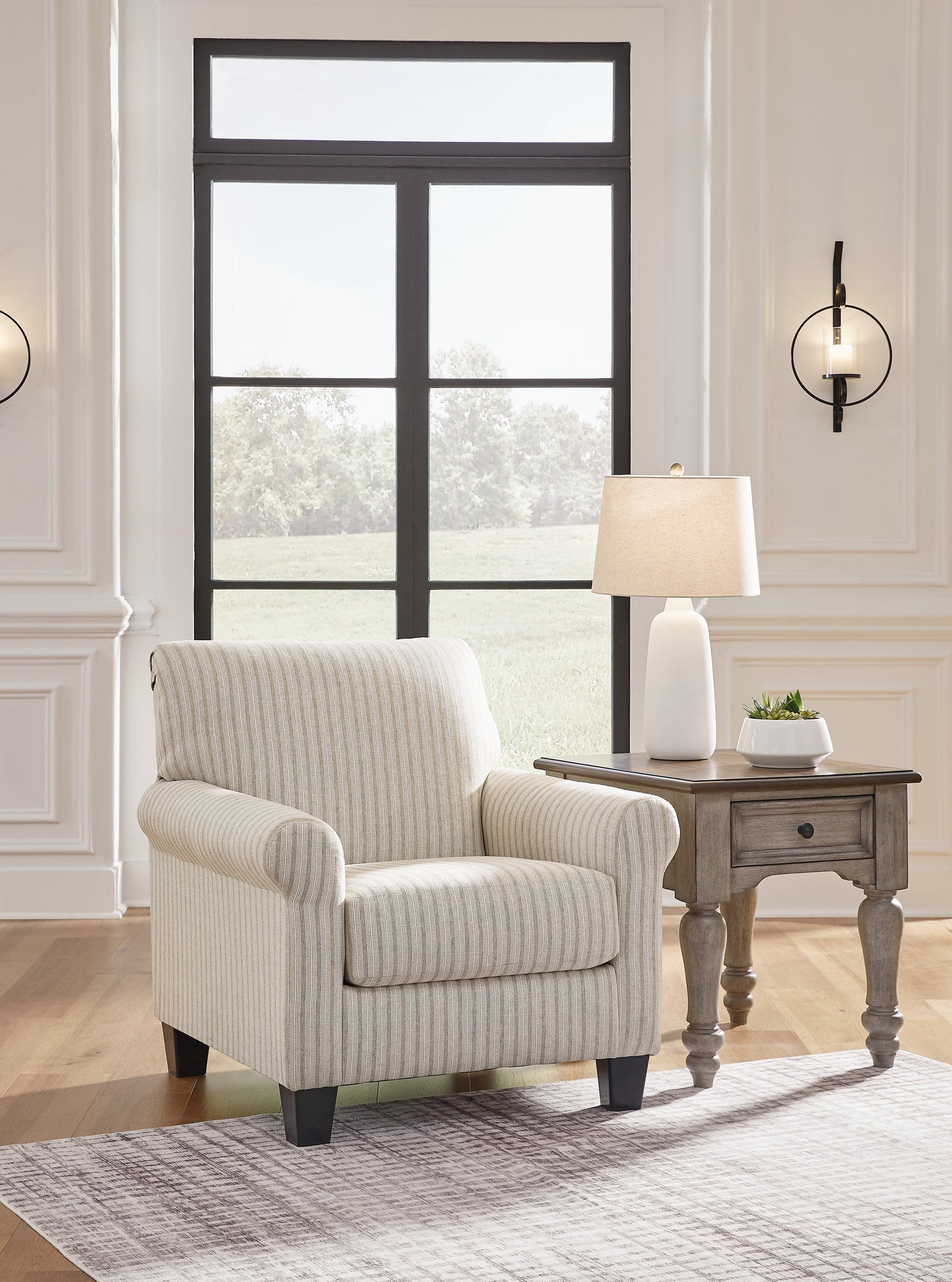Ocala Furniture Outlet - Ashley Furniture - Valerani Living Room - Ottoman / Sandstone - 3570214