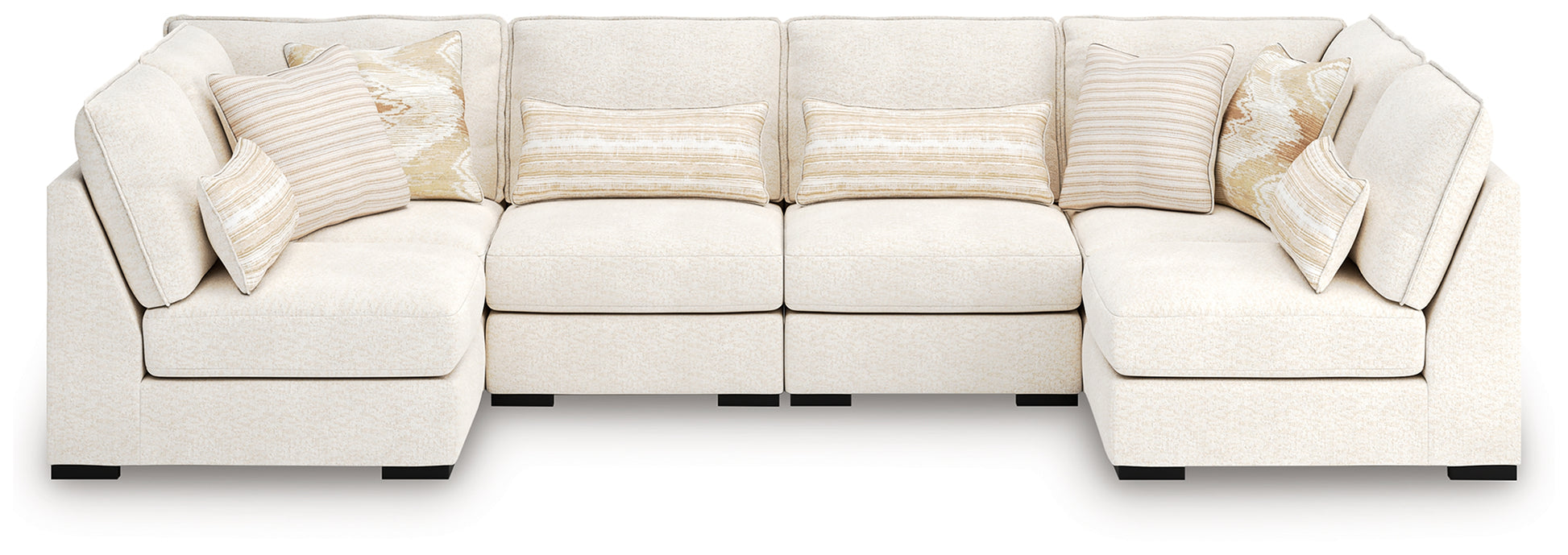 Ocala Furniture Outlet - Ashley Furniture - Donelson Creek Sectional - 5-Piece Sectional / Vanilla - 48002S1