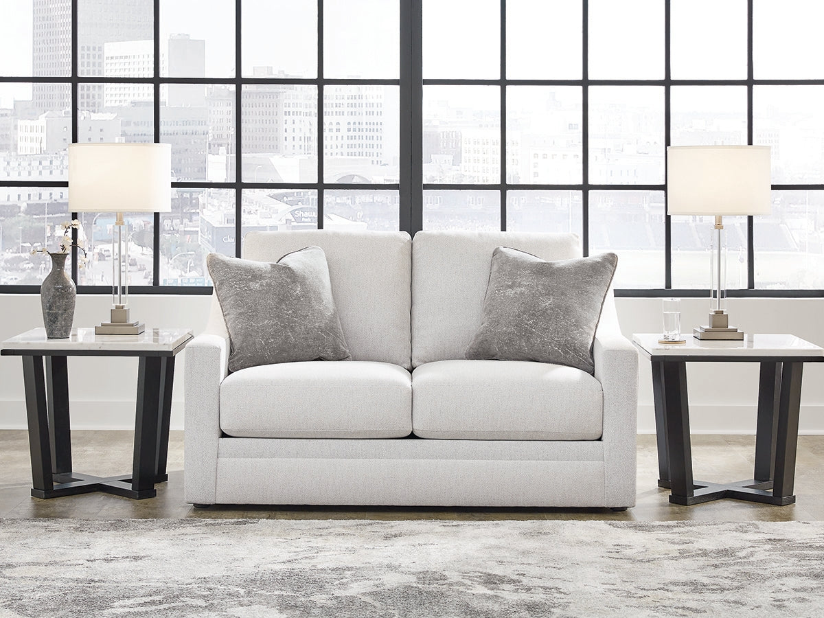 Ocala Furniture Outlet - Ashley Furniture - Maitelynn Living Room - Loveseat / Chalk - 4820235