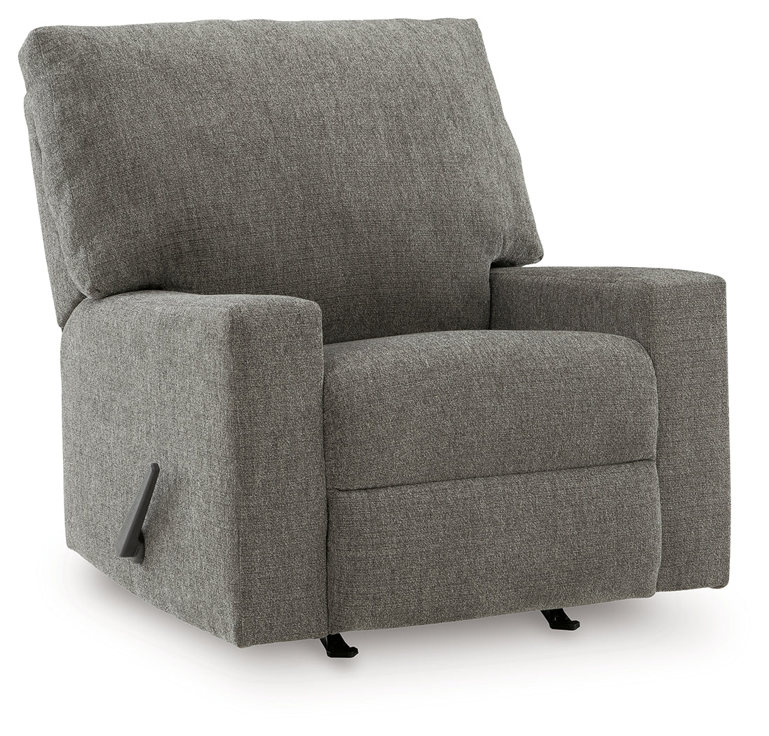 Ocala Furniture Outlet - Ashley Furniture - Revenna Living Room - Rocker Recliner / Greystone - PC4840525