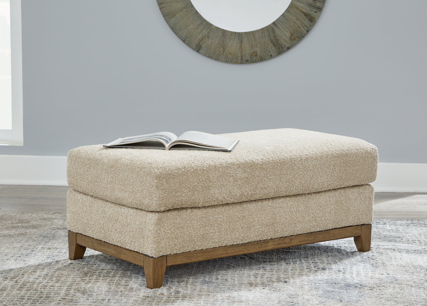 Ocala Furniture Outlet - Ashley Furniture - Parklynn Living Room - Ottoman / Desert - 4890214