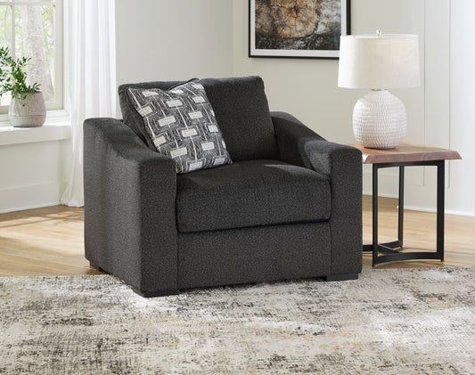 Ocala Furniture Outlet - Ashley Furniture - Wryenlynn Living Room - Sofa / Onyx - 4940538