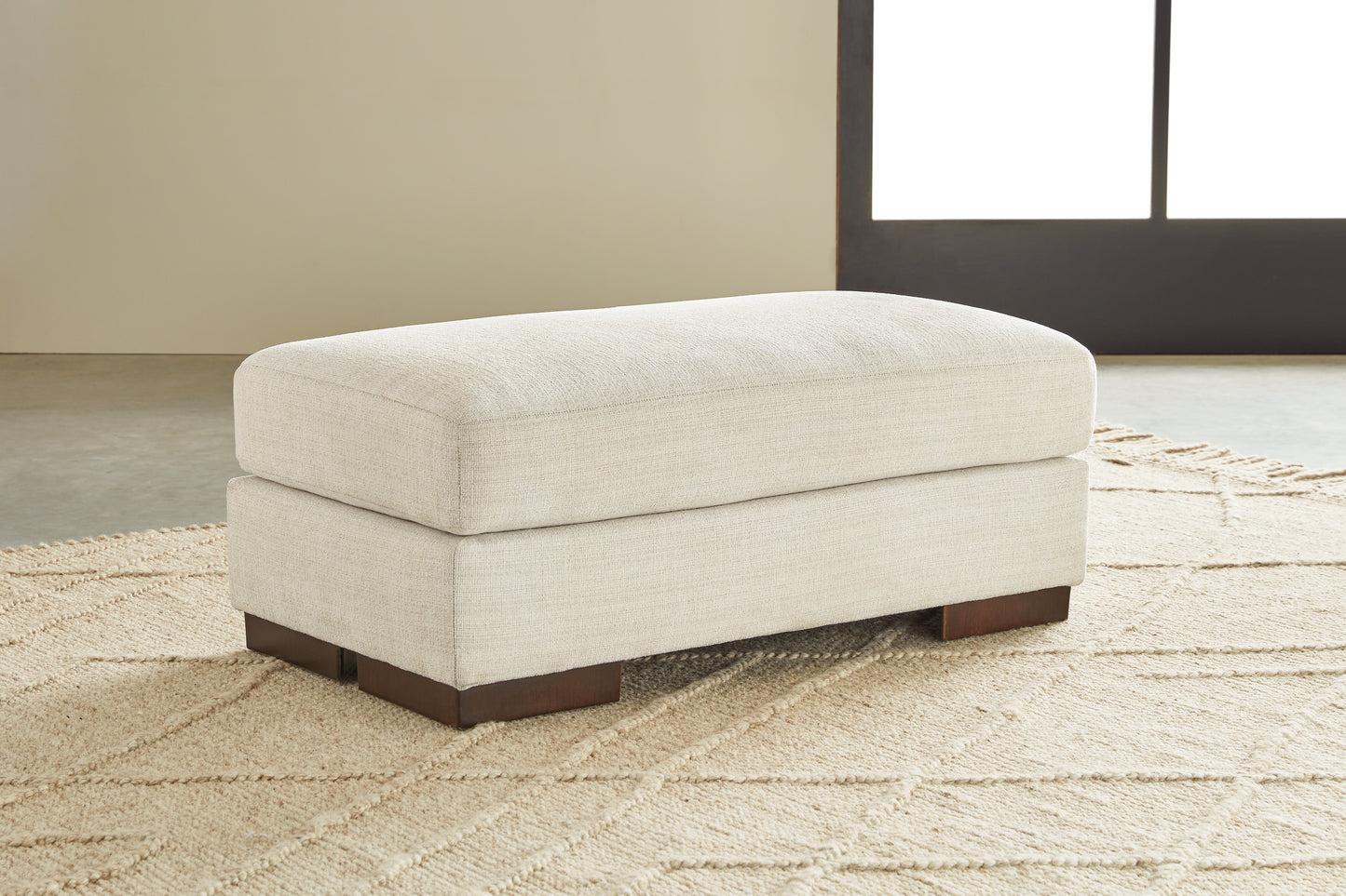 Ocala Furniture Outlet - Ashley Furniture - Maggie Living Room - Ottoman / Birch - 5200314