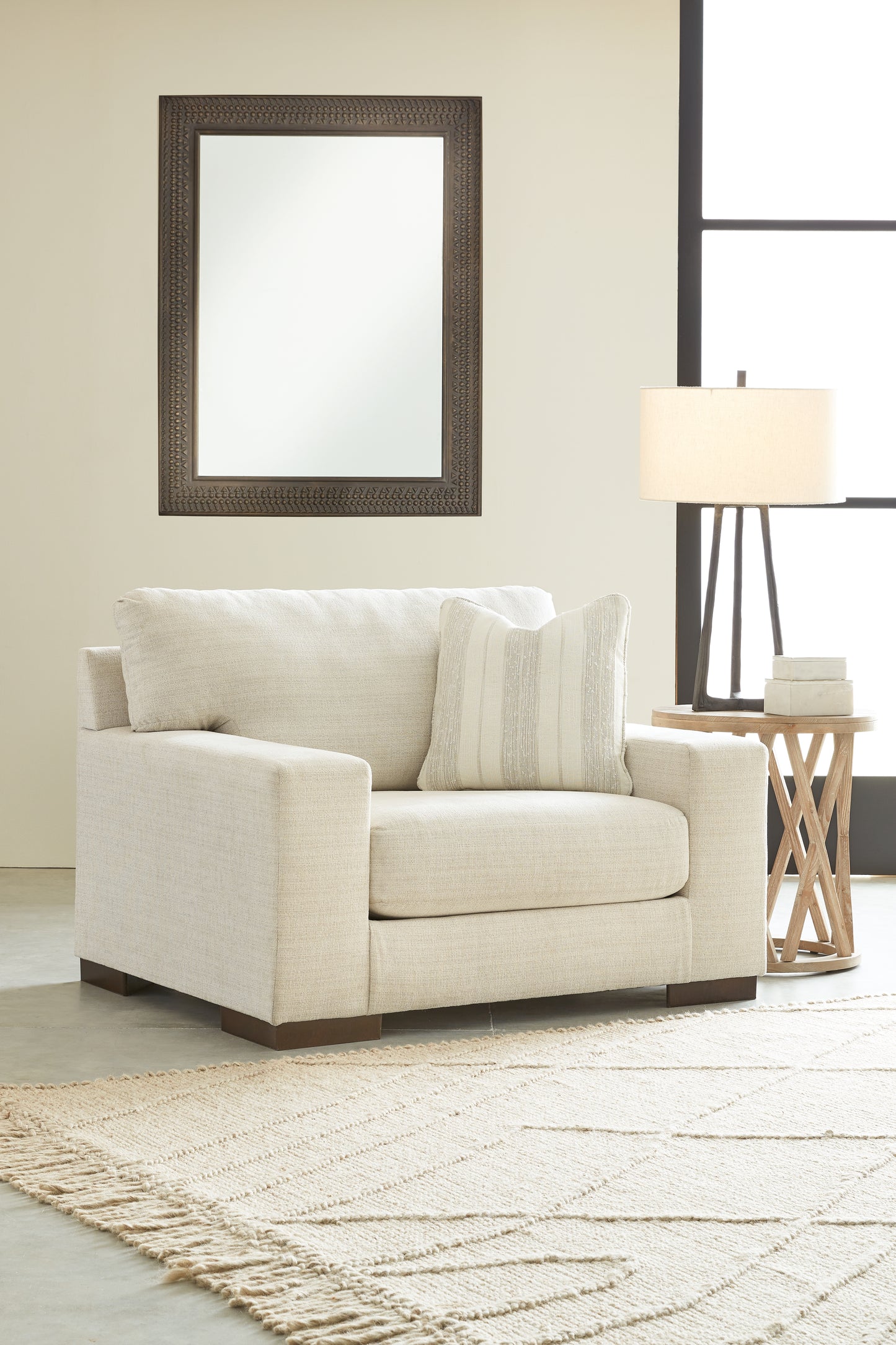 Ocala Furniture Outlet - Ashley Furniture - Maggie Living Room - Chair and a Half / Birch - 5200323