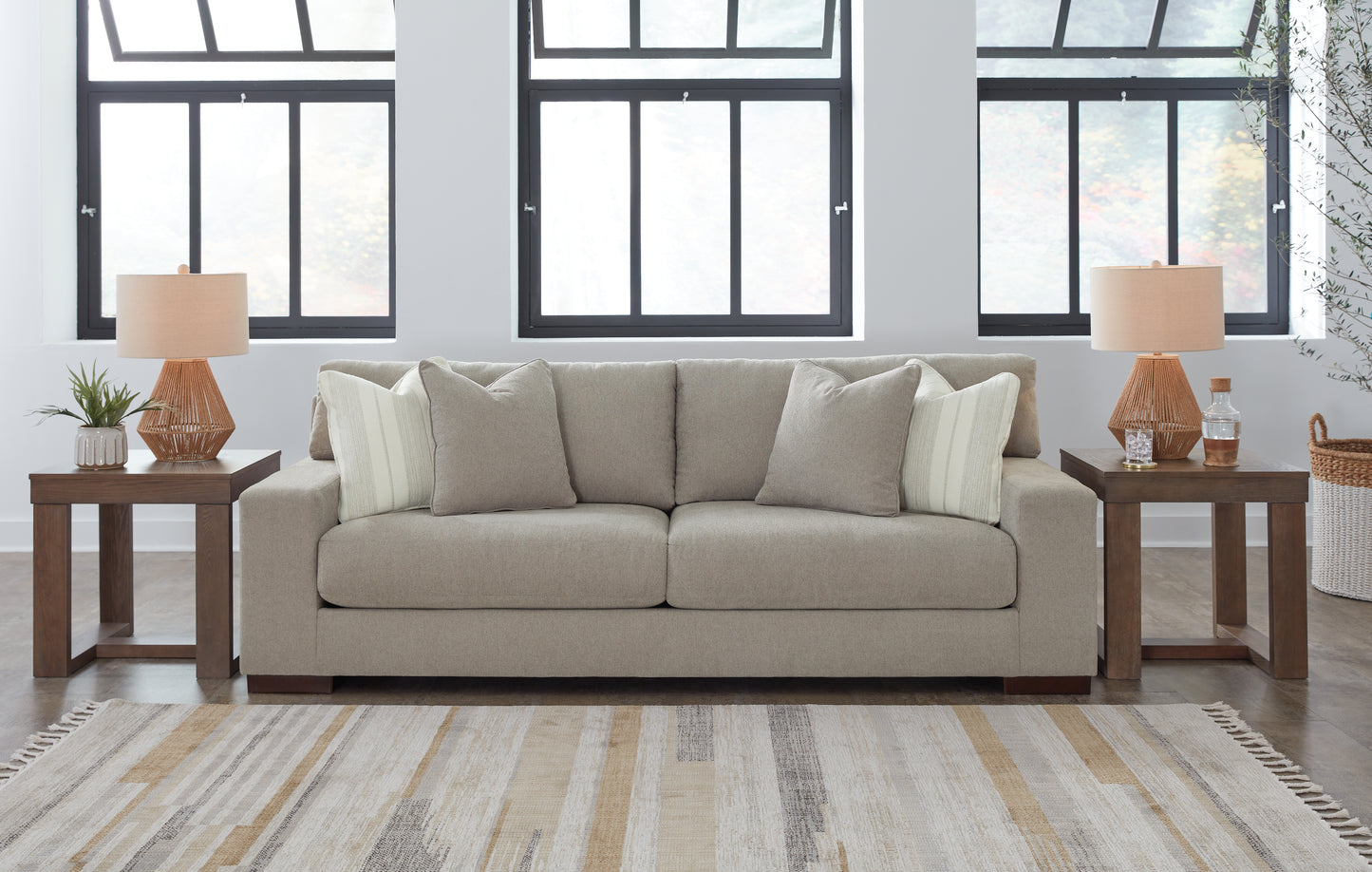 Ocala Furniture Outlet - Ashley Furniture - Maggie Living Room - Sofa / Flax - 5200438