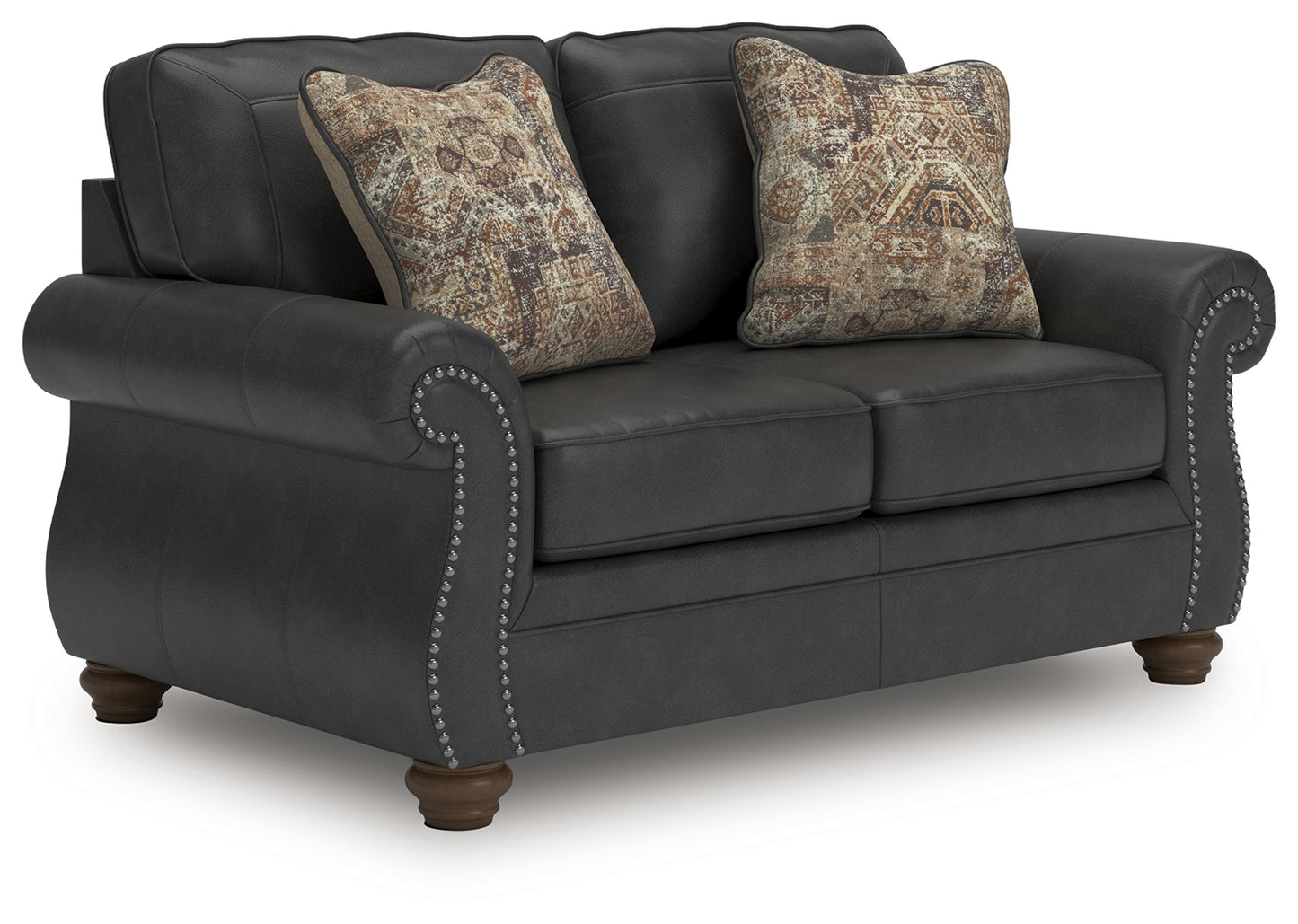 Ocala Furniture Outlet - Ashley Furniture - Chasemore Living Room - Loveseat / Granite - PC5590335