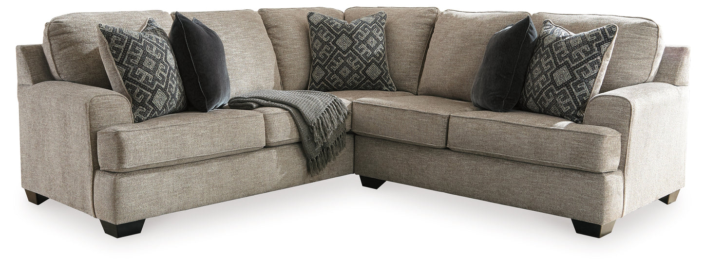 Ocala Furniture Outlet - Ashley Furniture - Bovarian Sectional - LAF 2-Piece Sectional / Stone - 56103S3