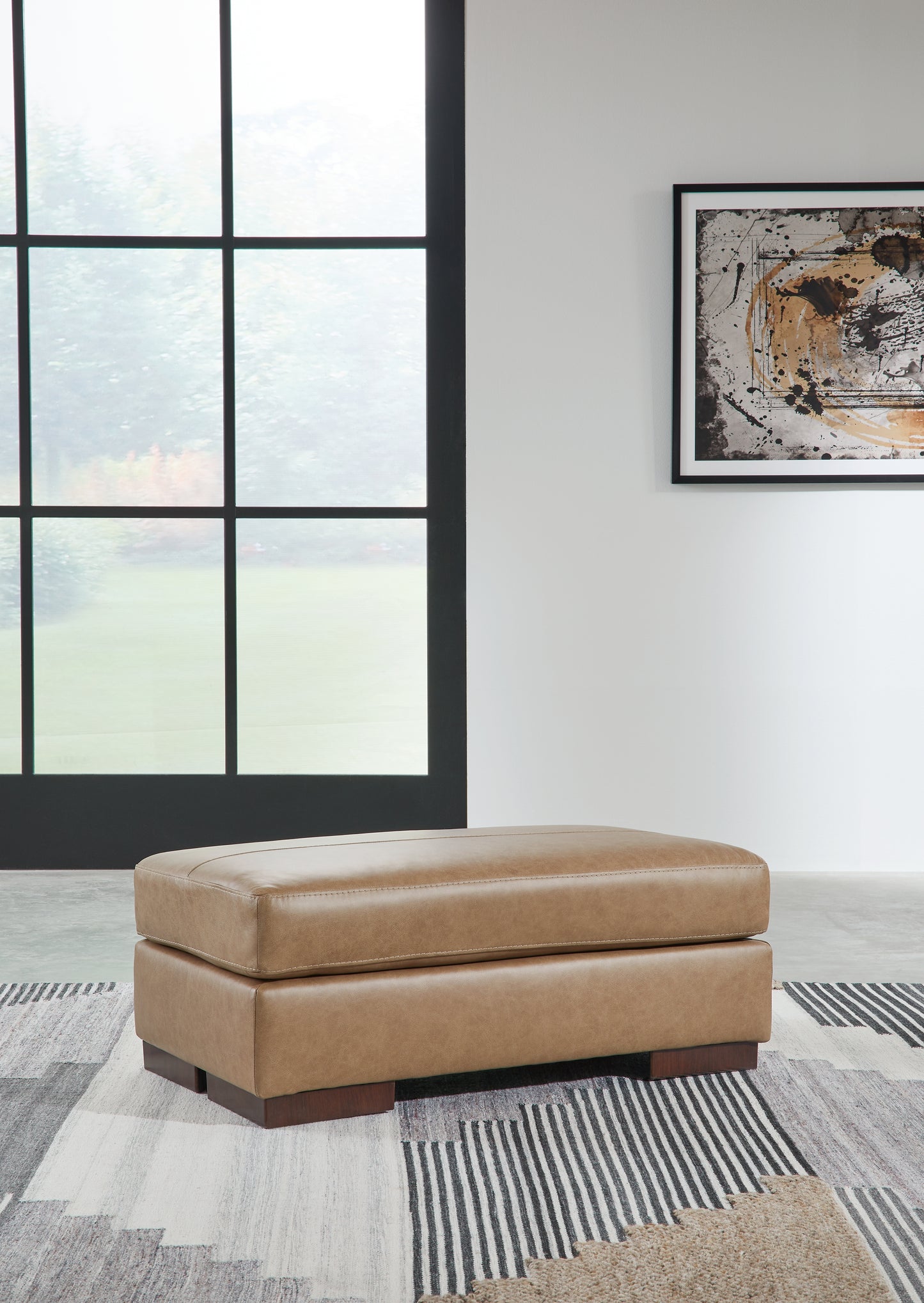 Ocala Furniture Outlet - Ashley Furniture - Lombardia Living Room - Ottoman / Tumbleweed - 5730214