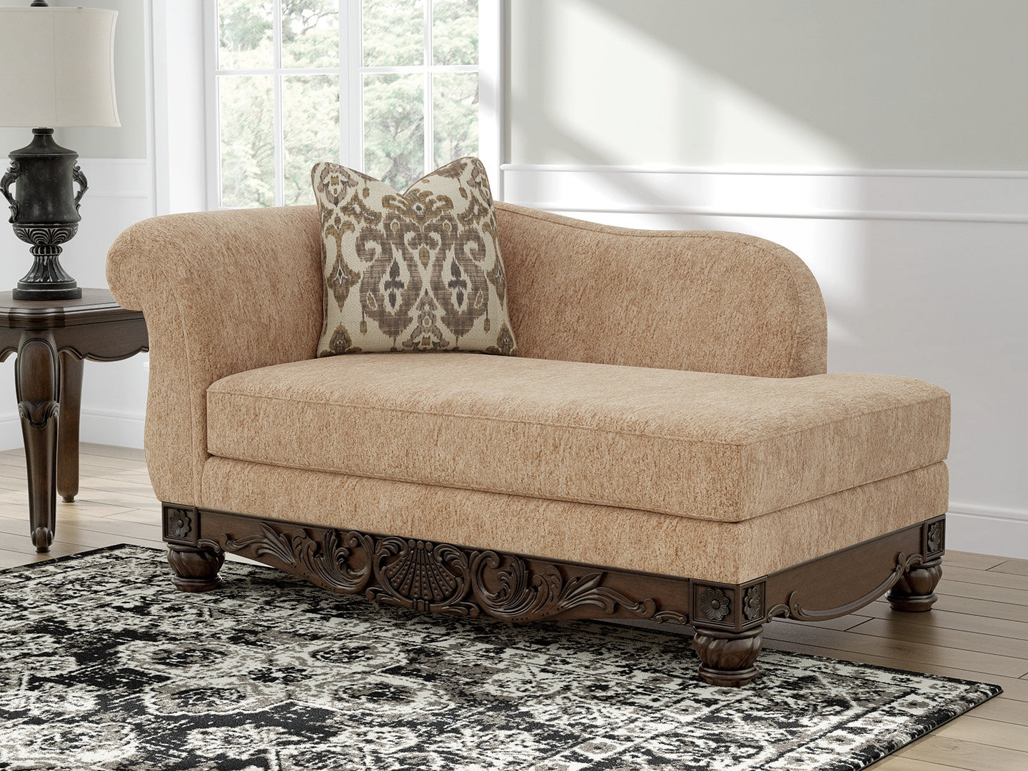 Ocala Furniture Outlet - Ashley Furniture - Chelsworth Living Room - RAF Corner Chaise / Golden - PC5790516
