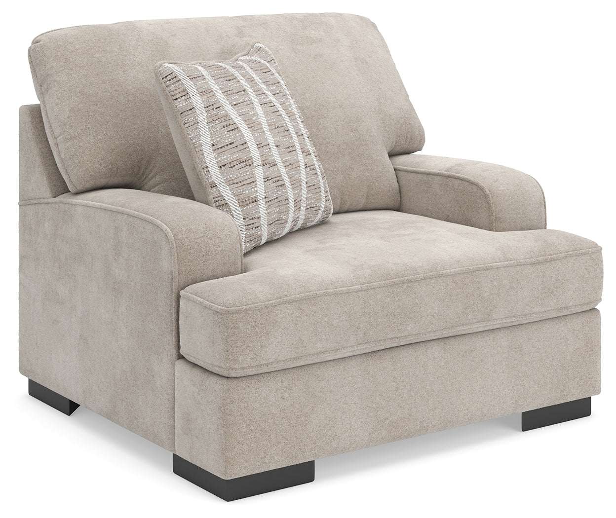Ocala Furniture Outlet - Ashley Furniture - High Profile Living Room - Chair and a Half / Taupe - 5990223