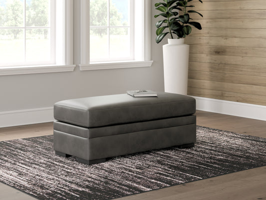 Ocala Furniture Outlet - Ashley Furniture - Lofton-Pike Living Room - Oversized Accent Ottoman / Shadow - PC6161008