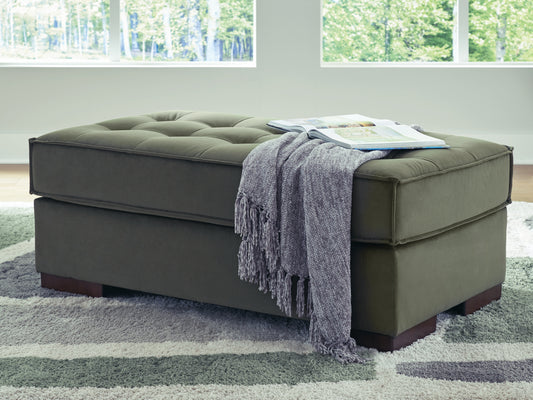 Ocala Furniture Outlet - Ashley Furniture - Caspian-Town Living Room - Oversized Accent Ottoman / Olive - PC6170208
