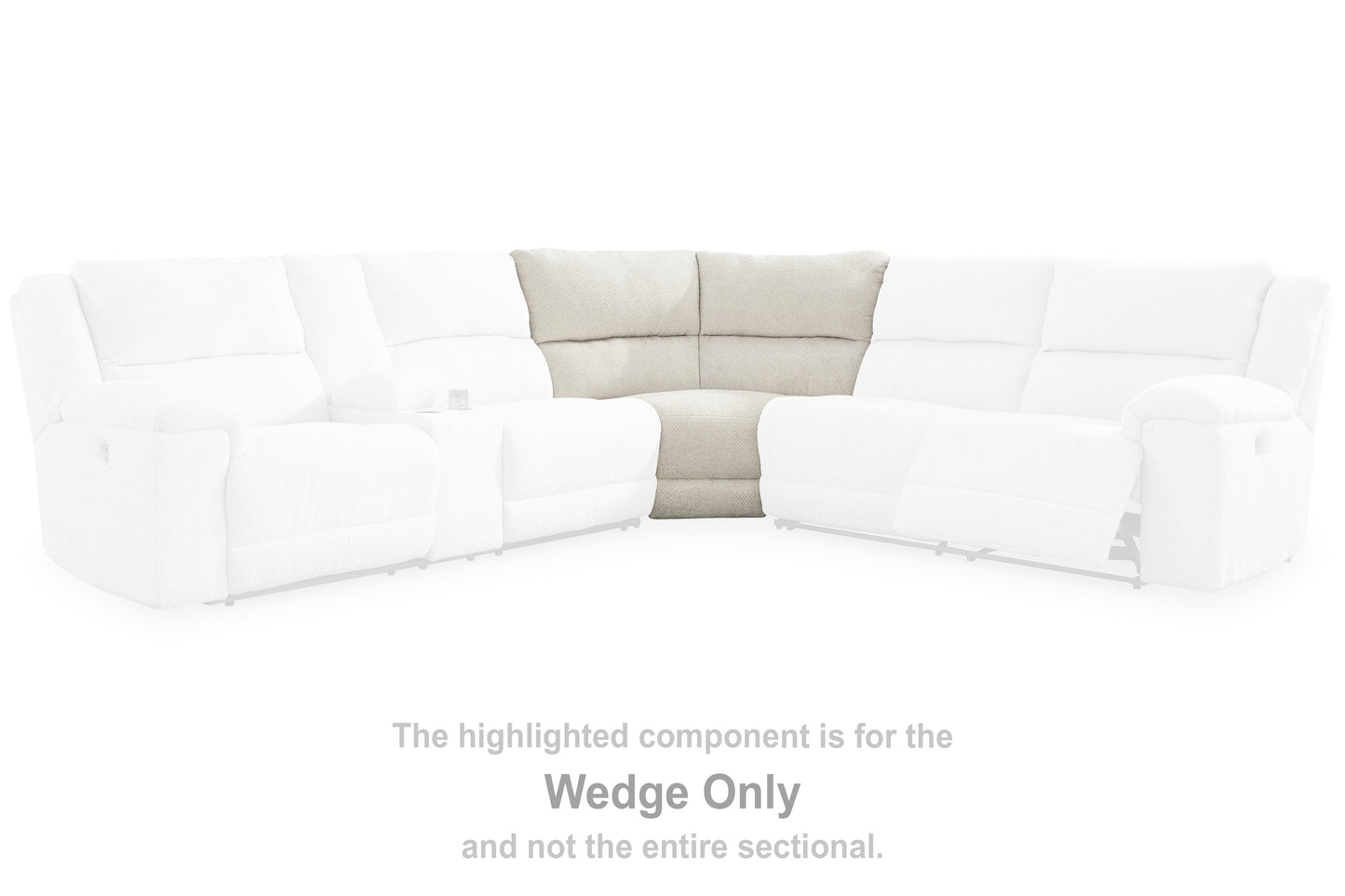 Ocala Furniture Outlet - Ashley Furniture - Keensburg Sectional - Wedge / Linen - 6180777