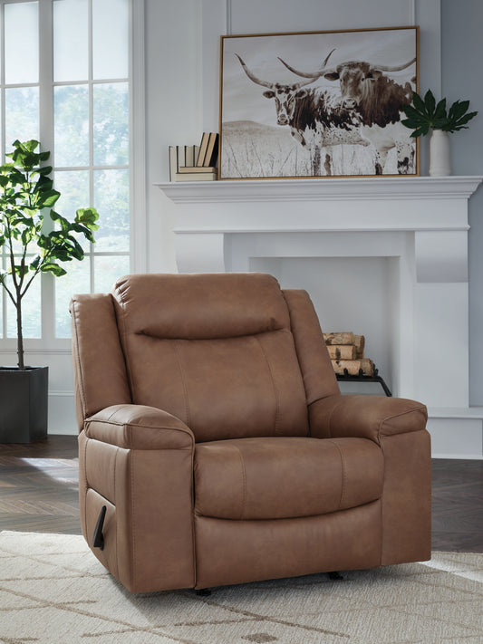Ocala Furniture Outlet - Ashley Furniture - Status Check Living Room - Rocker Recliner / Shadow - PC6530725