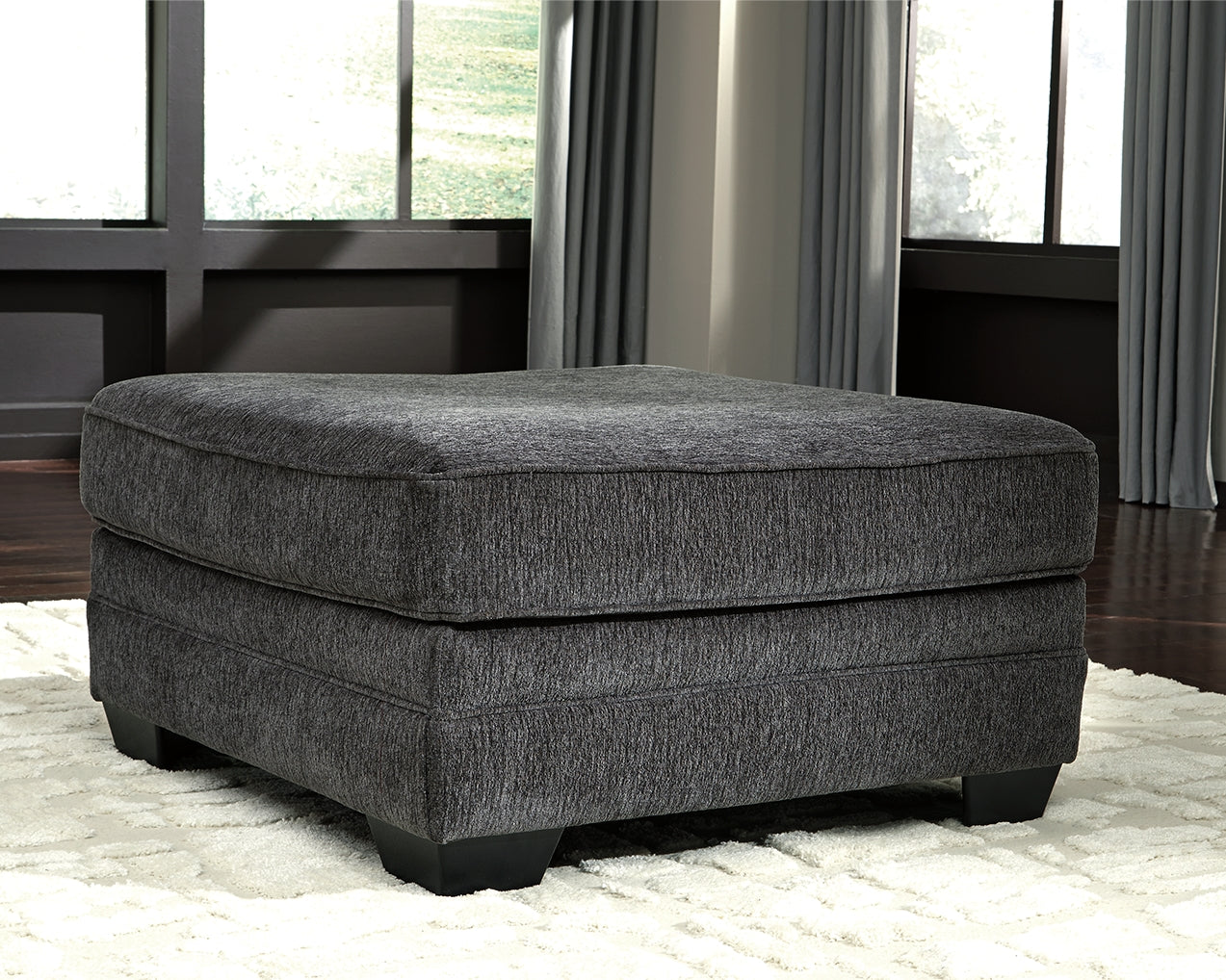 Ocala Furniture Outlet - Ashley Furniture - Tracling Living Room - Oversized Accent Ottoman / Slate - 7260008
