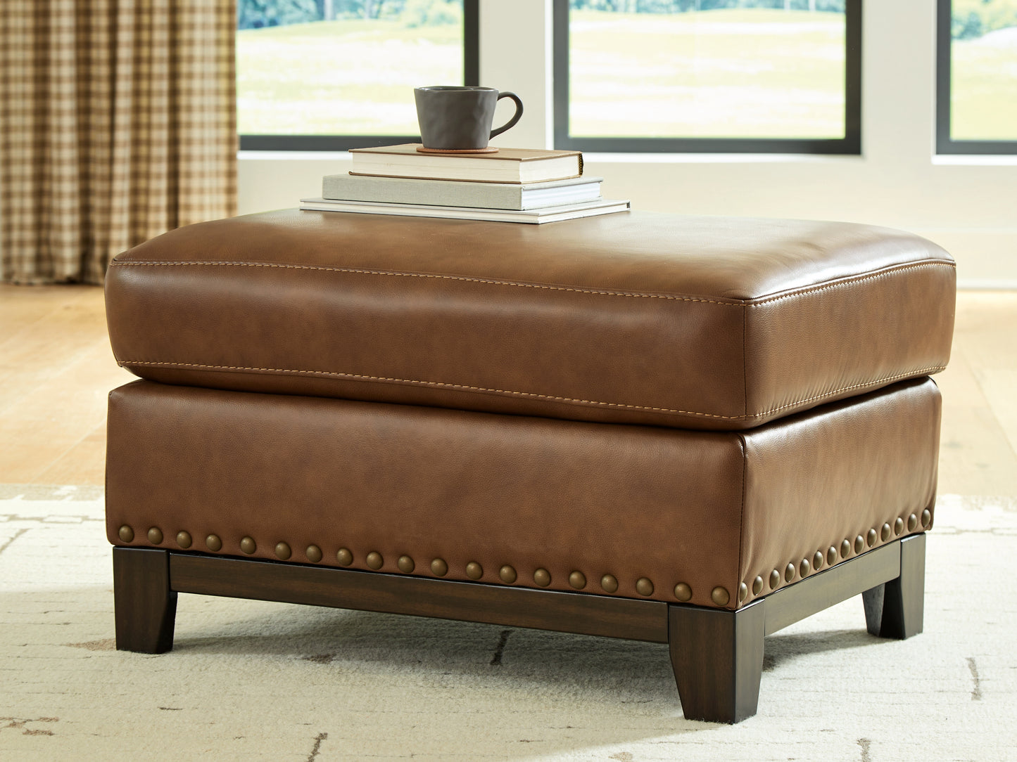 Ocala Furniture Outlet - Ashley Furniture - Saonara Living Room - Ottoman / Amber - PC7310914