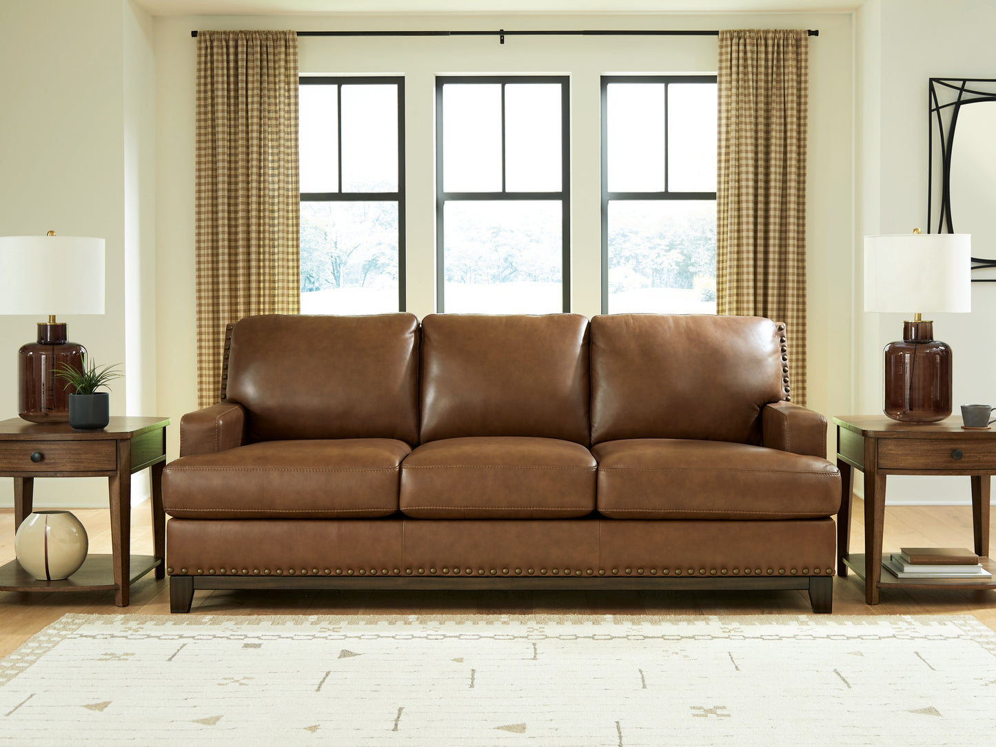 Ocala Furniture Outlet - Ashley Furniture - Saonara Living Room - Sofa / Amber - PC7310938