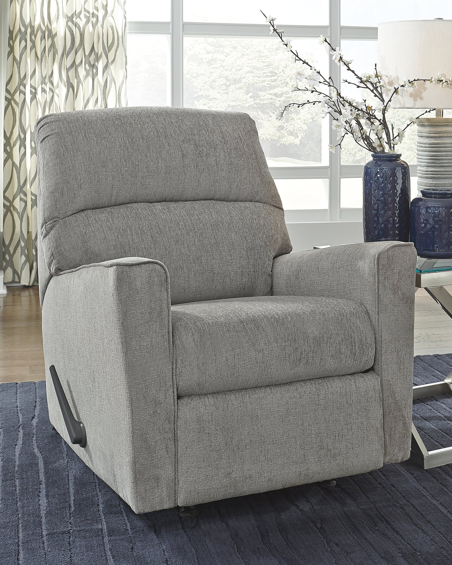 Ocala Furniture Outlet - Ashley Furniture - Altari Living Room - Rocker Recliner / Alloy - 8721425