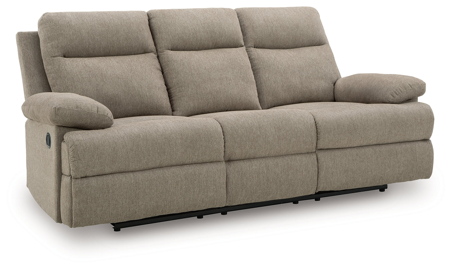 Ocala Furniture Outlet - Ashley Furniture - Side-Swipe Living Room - REC Sofa w/Drop Down Table / Mocha - PC9140589