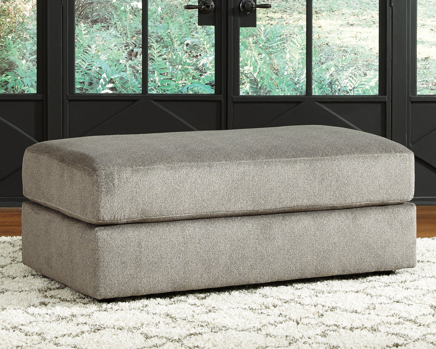 Ocala Furniture Outlet - Ashley Furniture - Soletren Living Room - Oversized Accent Ottoman / Ash - 9510308