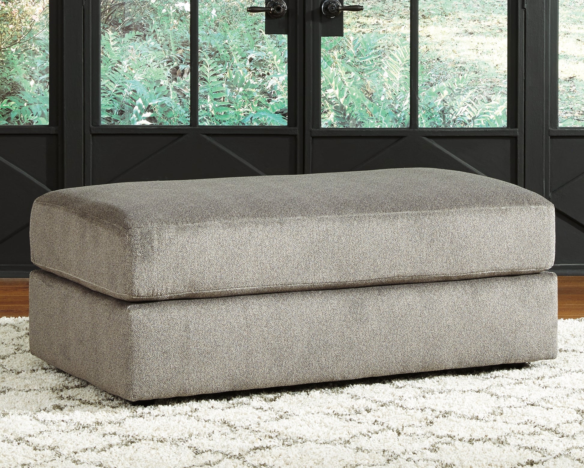 Ocala Furniture Outlet - Ashley Furniture - Soletren Living Room - Oversized Accent Ottoman / Ash - 9510308