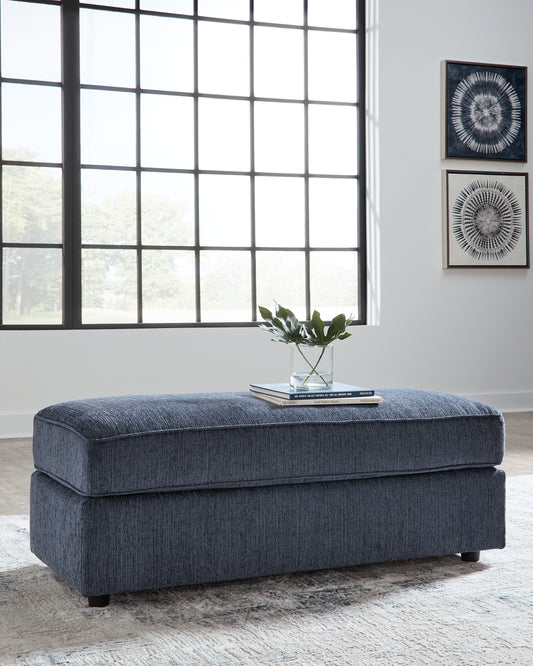 Ocala Furniture Outlet - Ashley Furniture - Albar Place Living Room - Oversized Accent Ottoman / Cobalt - 9530208