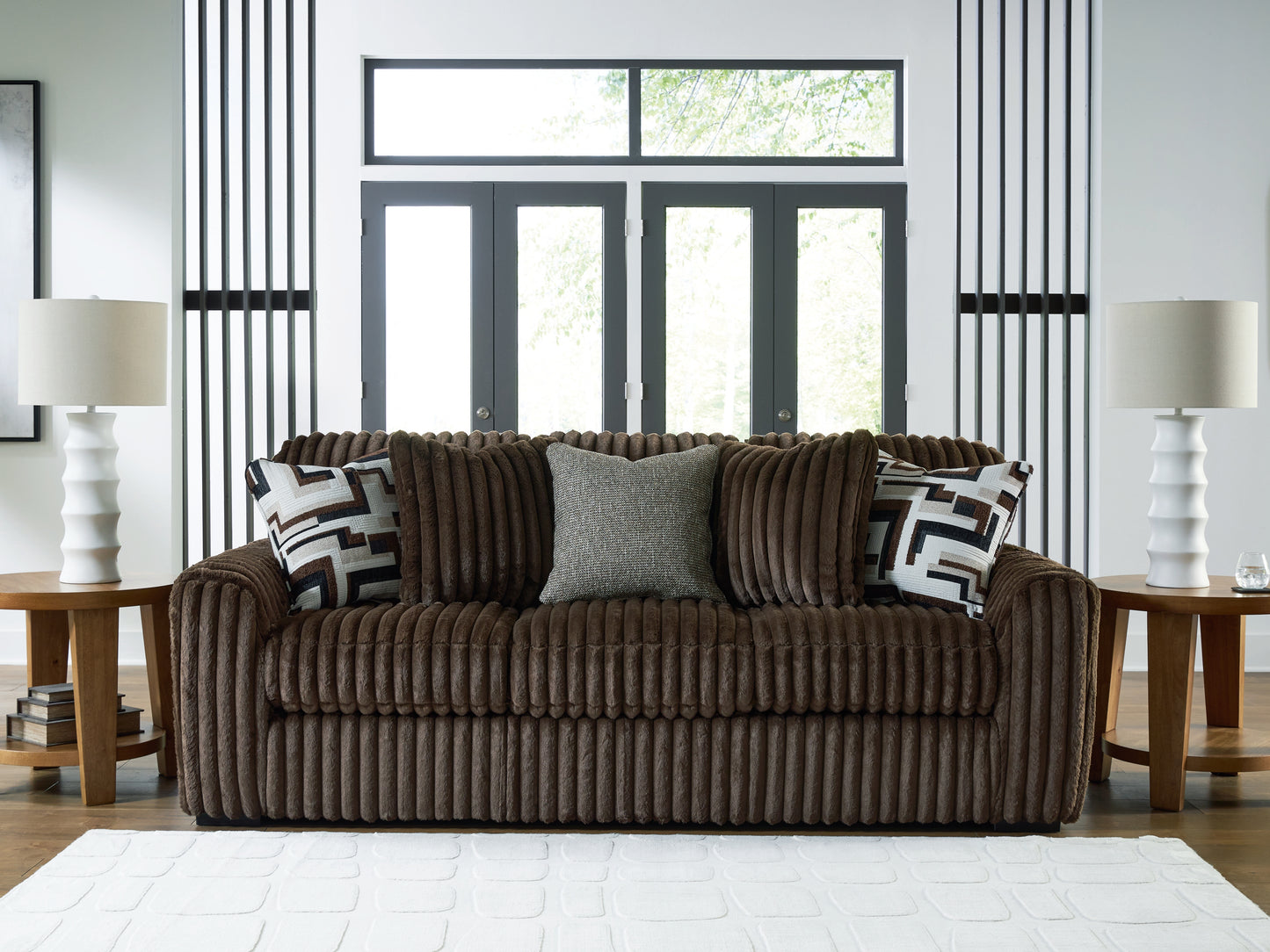 Ocala Furniture Outlet - Ashley Furniture - Midnight-Madness Living Room - Sofa / Chocolate - 9810438