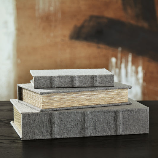 Ocala Furniture Outlet - Ashley Furniture - Jolina Box (Set of 3) - Box Set (3/CN) / Gray - A2000487