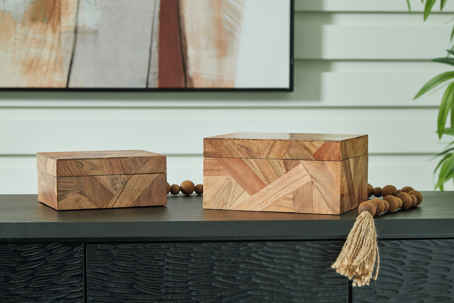 Ocala Furniture Outlet - Ashley Furniture - Antford Box (Set of 2) - Box Set (Set of 2) / Brown - A2000691