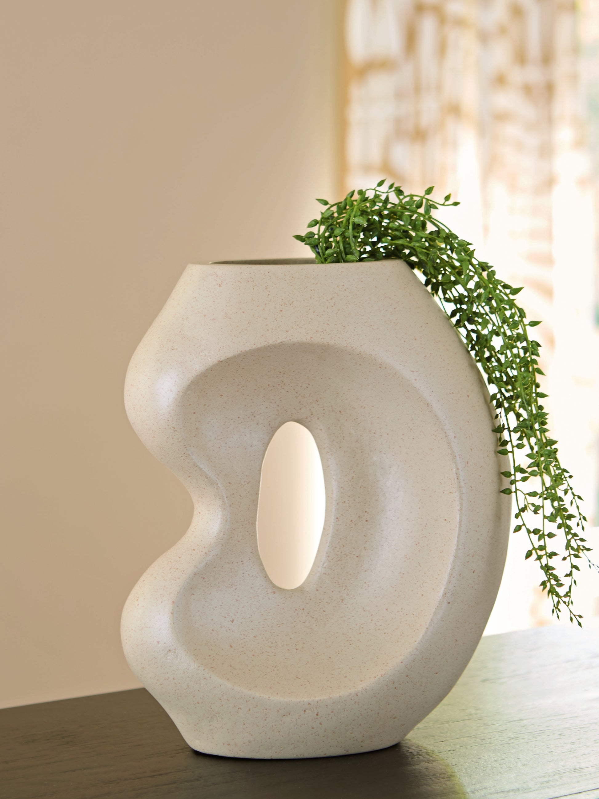 Ocala Furniture Outlet - Ashley Furniture - Odion Vase - Vase / Stone - A2000841