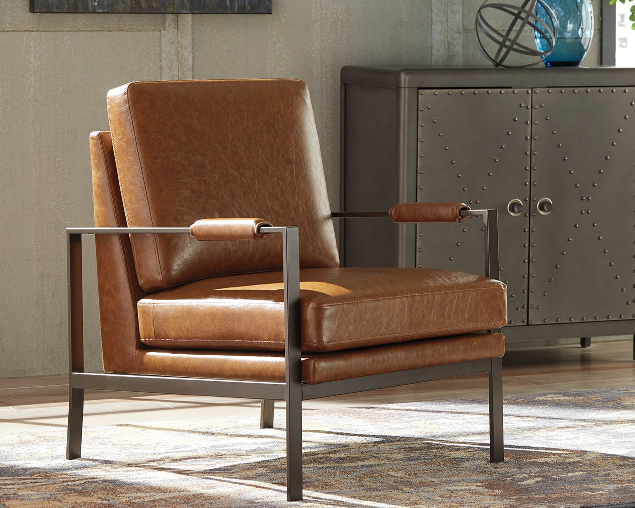 Ocala Furniture Outlet - Ashley Furniture - Peacemaker Accent Chair - Accent Chair / Brown - A3000029