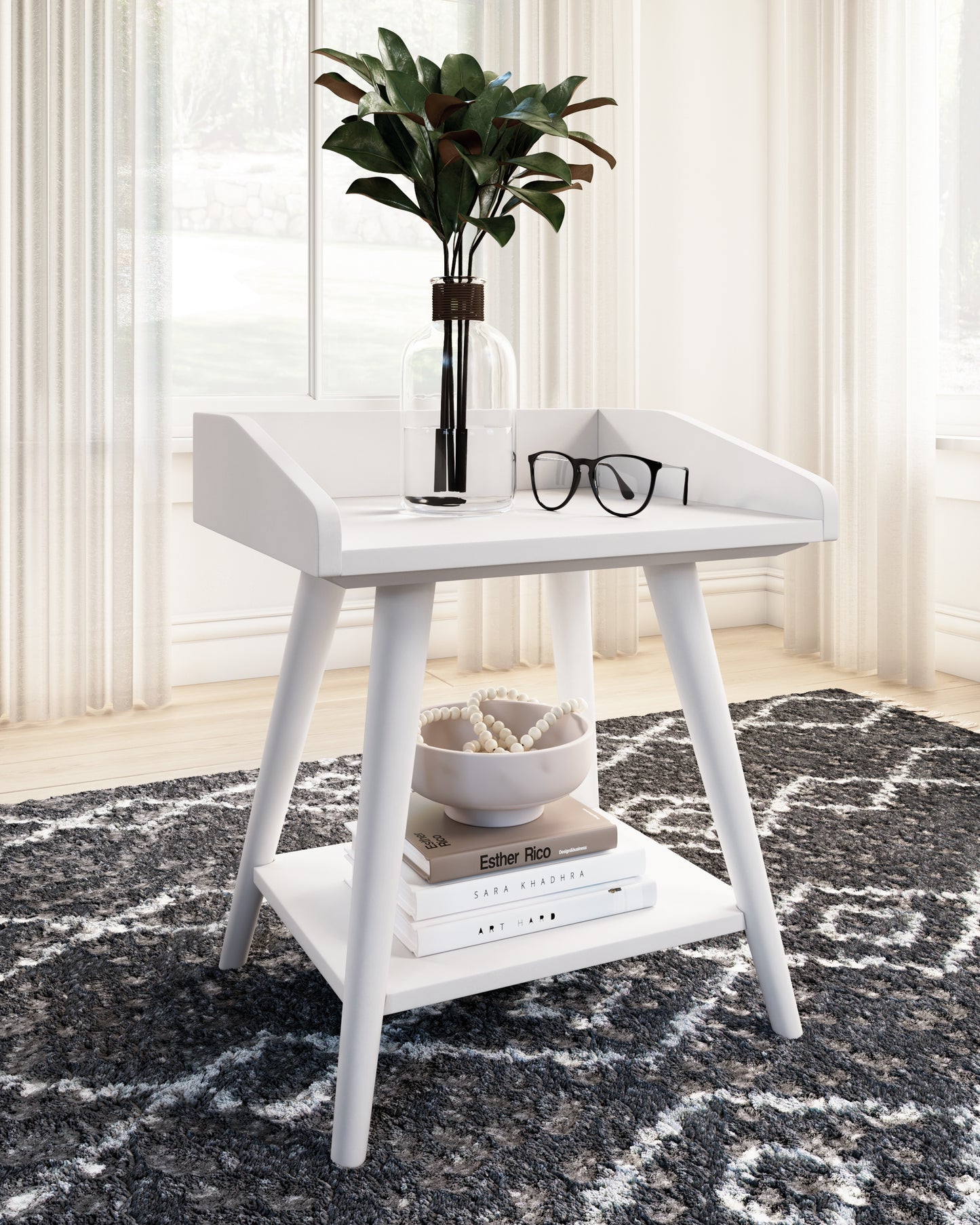 Ocala Furniture Outlet - Ashley Furniture - Blariden Accent Table - Accent Table / White - A4000367
