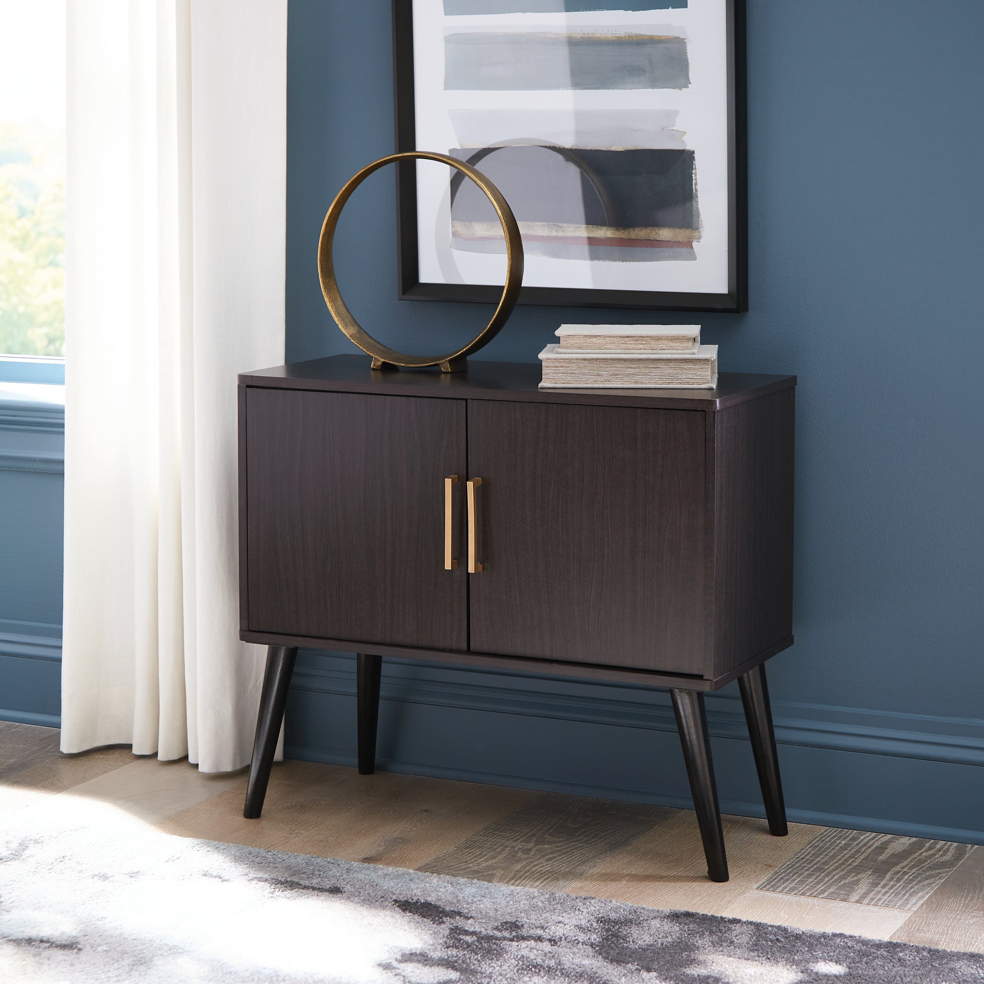 Ocala Furniture Outlet - Ashley Furniture - Orinfield Accent Cabinet - Accent Cabinet / Natural/White - A4000396