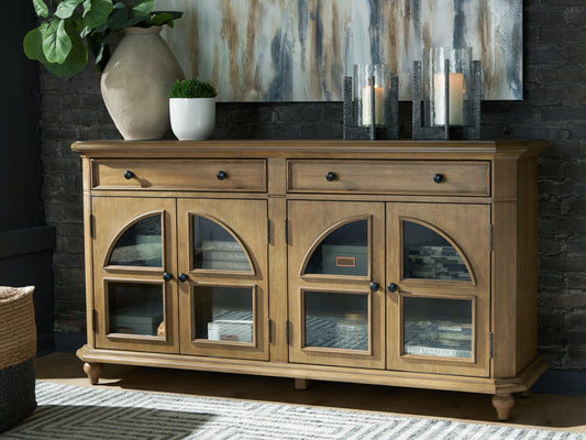 Ocala Furniture Outlet - Ashley Furniture - Barlomore Accent Cabinet - Accent Cabinet / Brown - A4000597