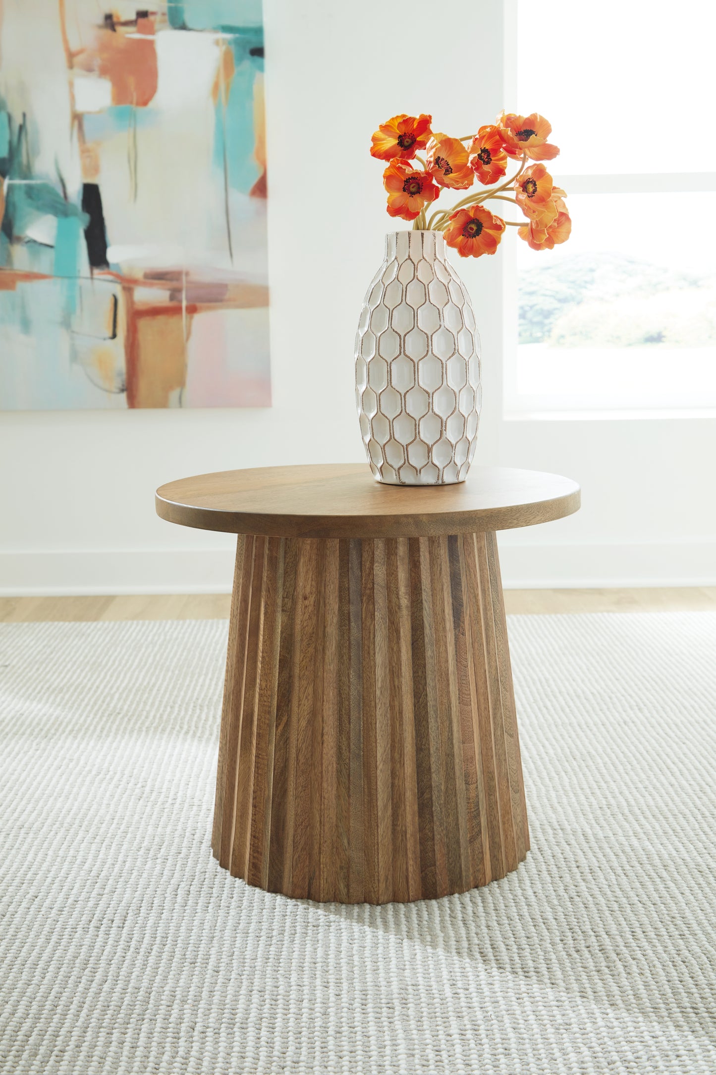 Ocala Furniture Outlet - Ashley Furniture - Ceilby Accent Table - Accent Table / Natural - A4000602