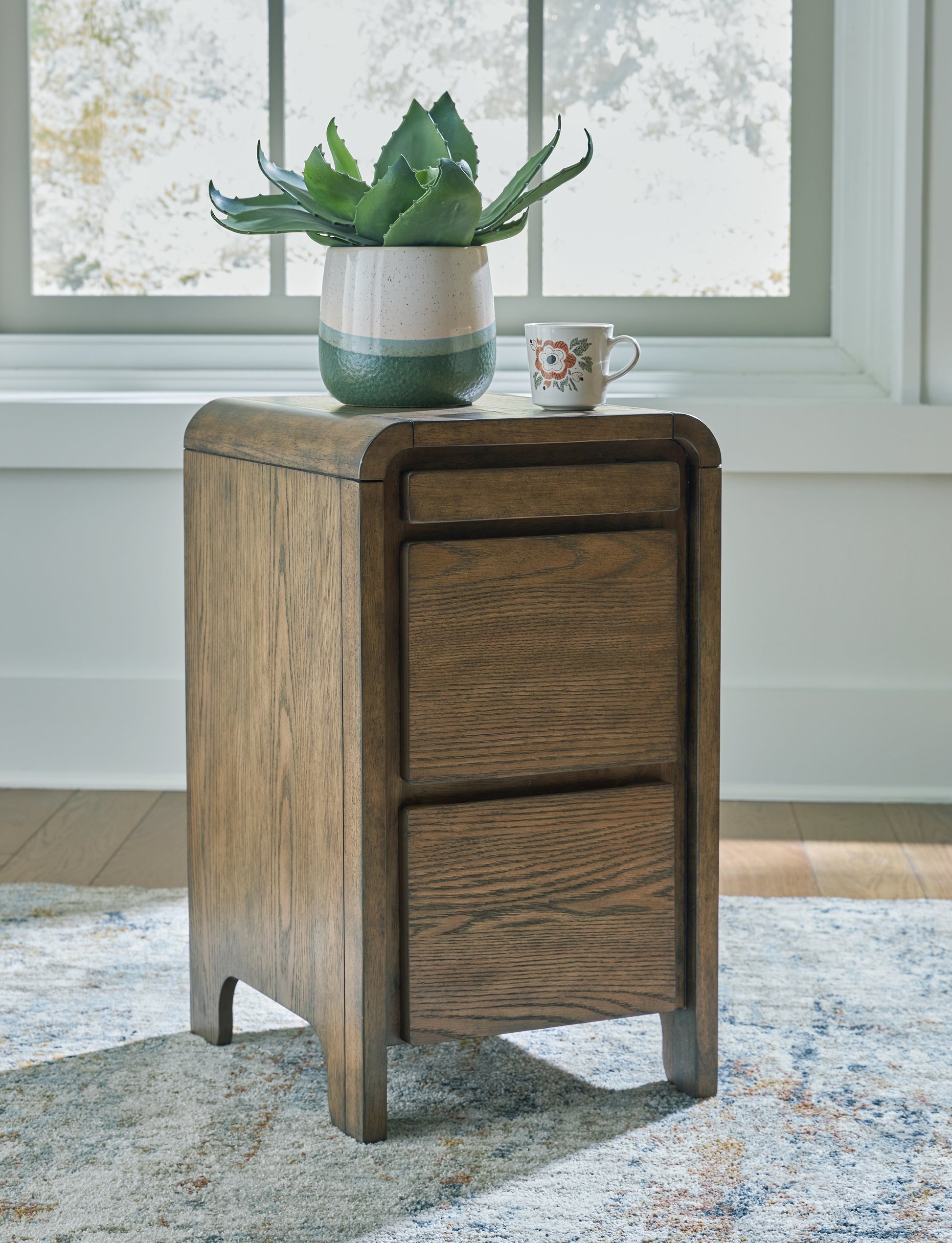Ocala Furniture Outlet - Ashley Furniture - Jensworth Accent Table - Accent Table / Brown - A4000636