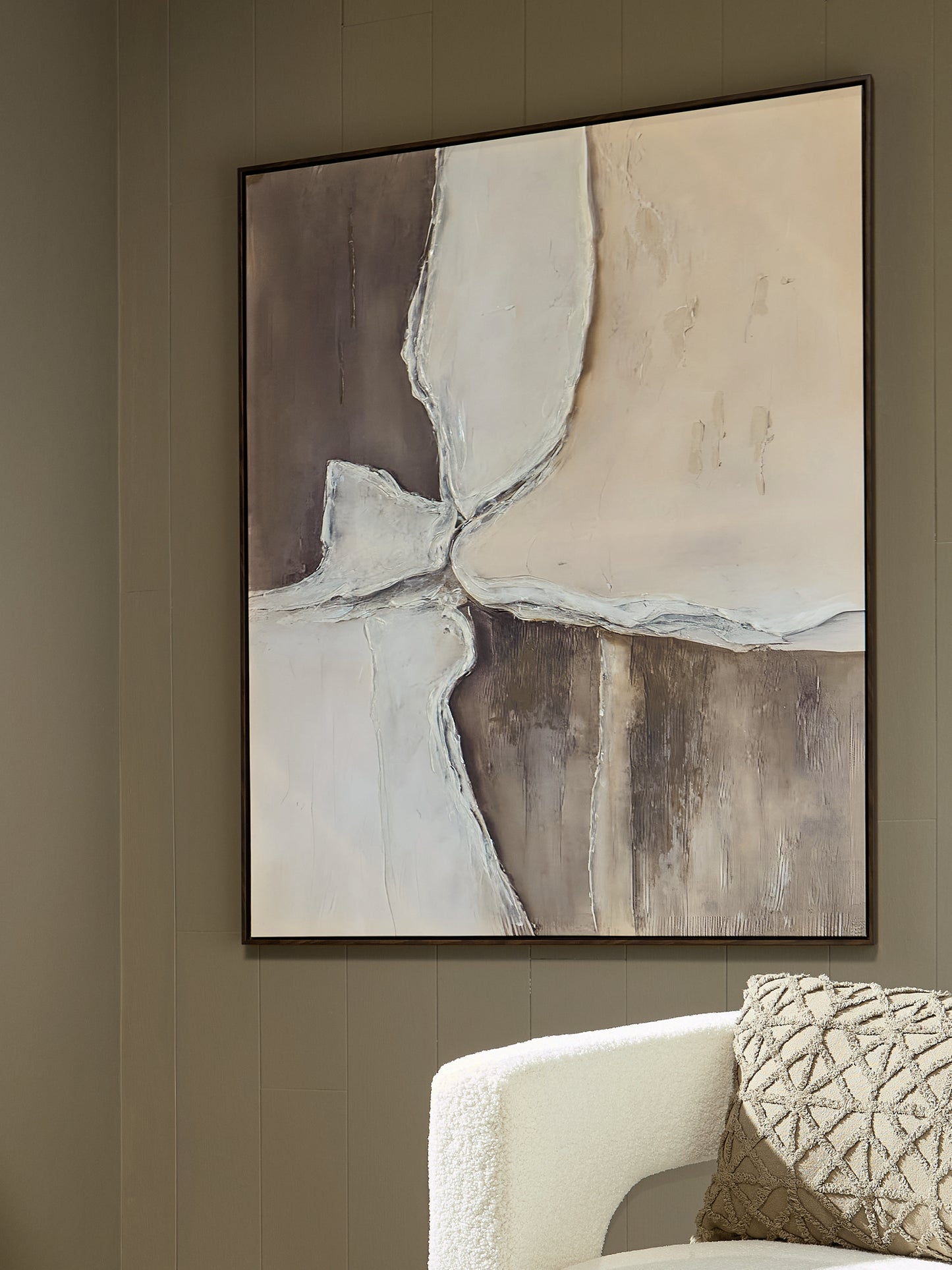 Ocala Furniture Outlet - Ashley Furniture - Junward Wall Decor - Wall Art / Brown/Tan/White - A8000461