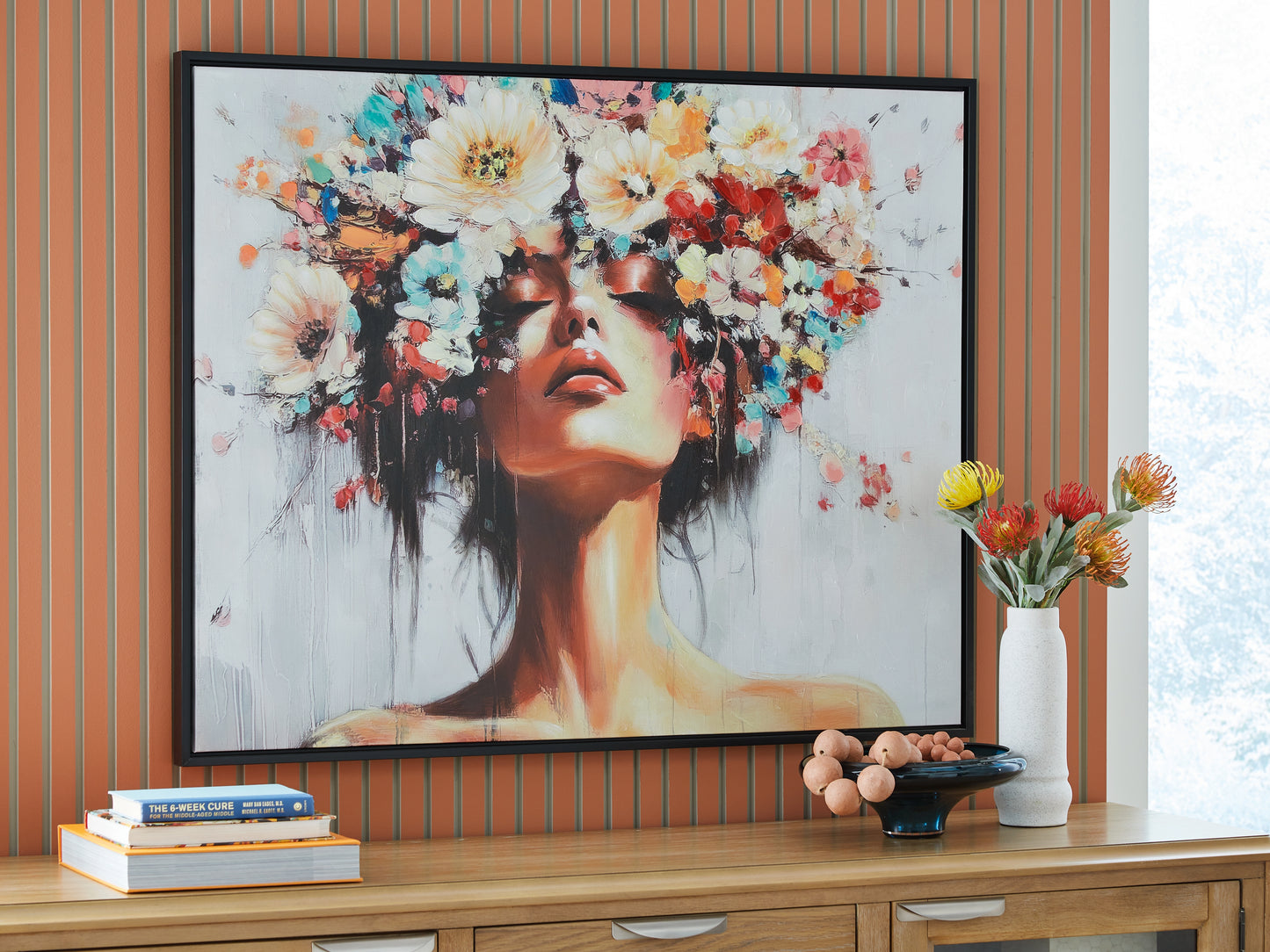 Ocala Furniture Outlet - Ashley Furniture - Shadwick Wall Decor - Wall Art / Multi - A8000472