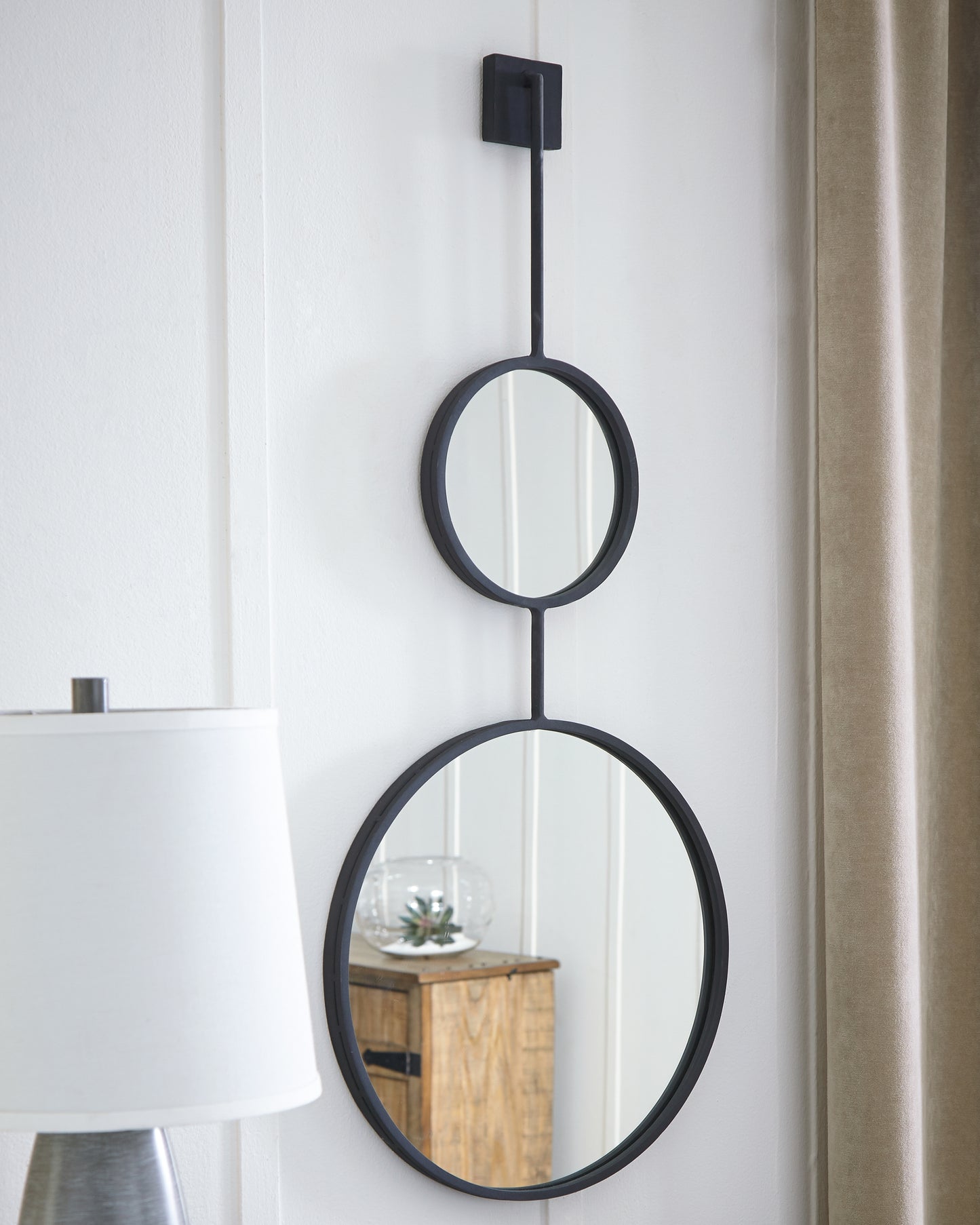Ocala Furniture Outlet - Ashley Furniture - Brewer Mirror - Accent Mirror / Black - A8010166