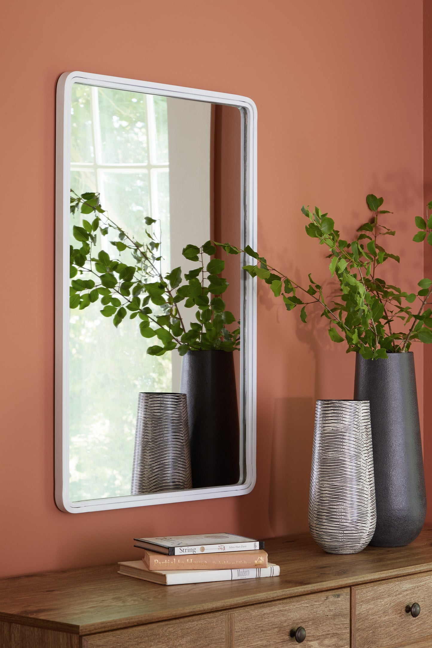 Ocala Furniture Outlet - Ashley Furniture - Brocky Mirror - Accent Mirror / White - A8010293