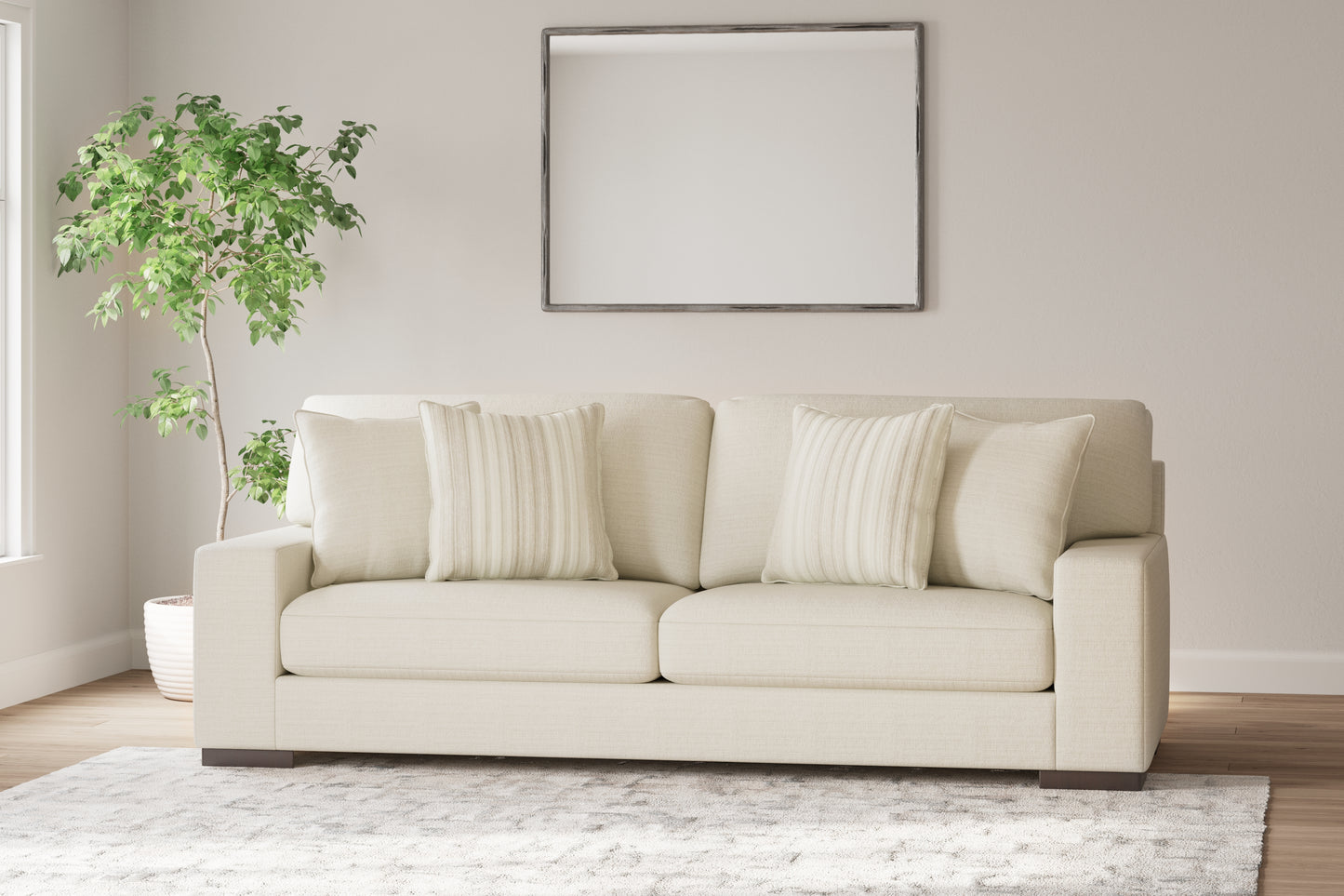 Ocala Furniture Outlet - Ashley Furniture - Maggie Living Room - Sofa / Birch - 5200338